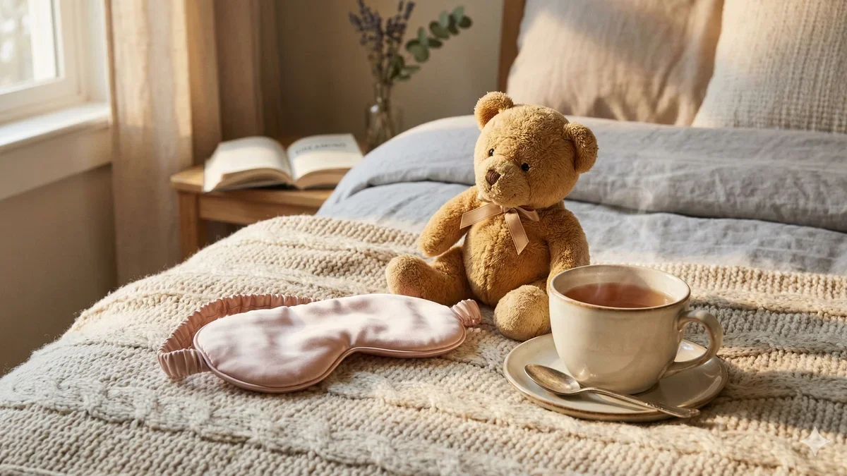 Ilustração artística abstrata representando dualidade entre proteção e vulnerabilidade com formas suaves em tons de coral e roxo